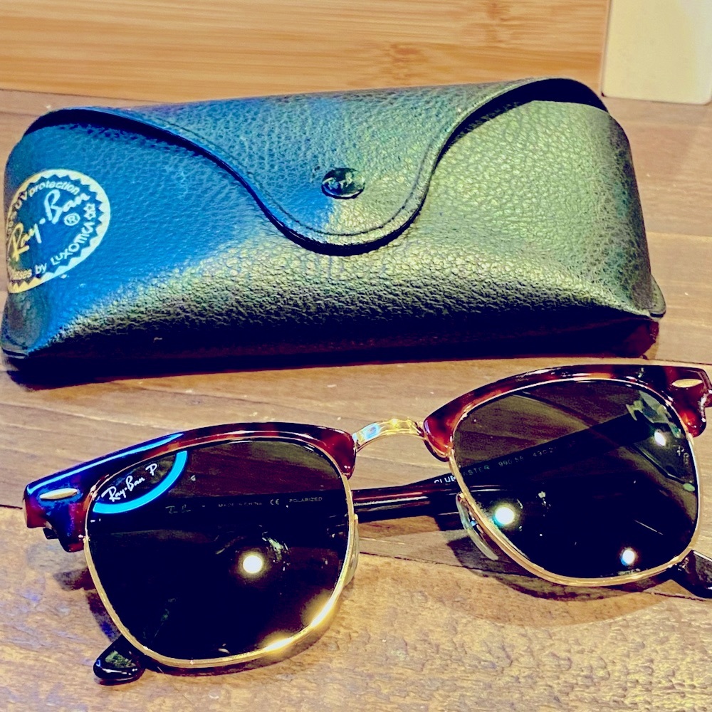 Raybans Polarized Clubmaster